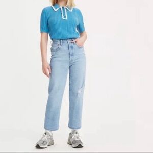 Levi’s Ribcage Straight Ankle Jeans